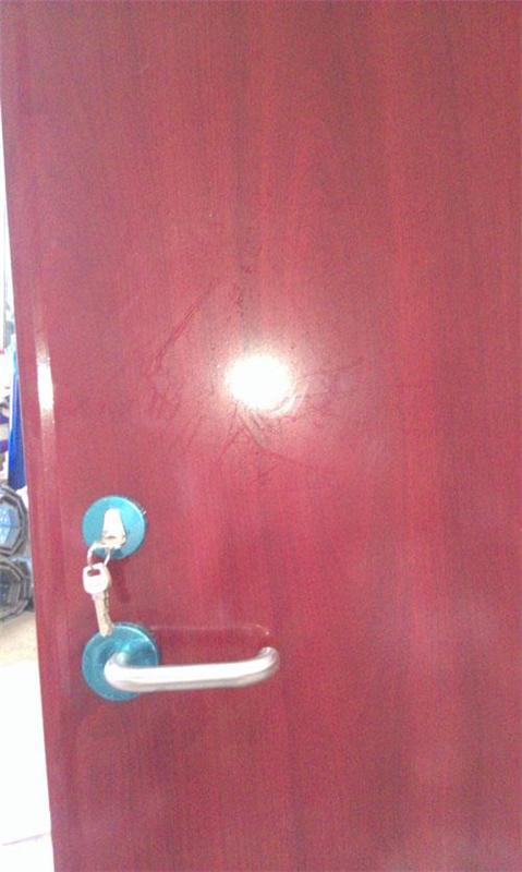 木紋轉印鋼質防火門